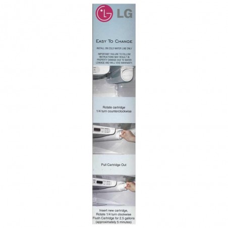Filtre LT600P pour frigo - Filtre à eau LT600P d'origine LG