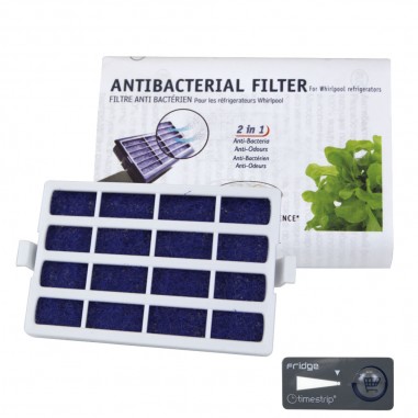 Whirlpool antibact/érien et anti-odeur filtre pour frigo 481248048172