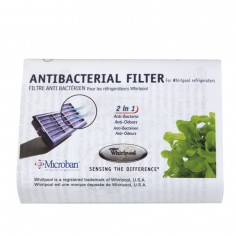 Filtre à air Microban ANT001 - 481248048172 pour frigo - Filtre d'origine anti-bactérien Whirlpool 2