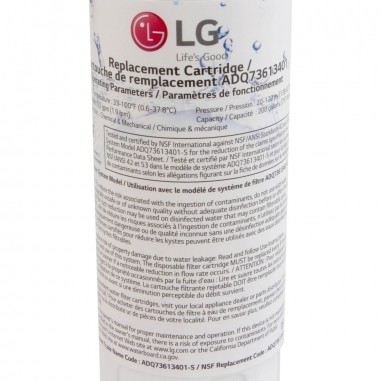 Filtre LT800P LG - Filtre frigo LG interne ADQ73613401 / LG LT800P