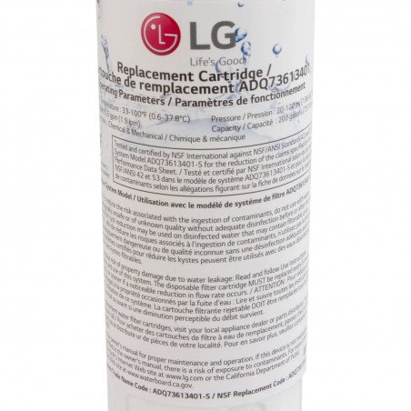 Filtre LT800P LG - Filtre frigo LG interne ADQ73613401 / LG LT800P