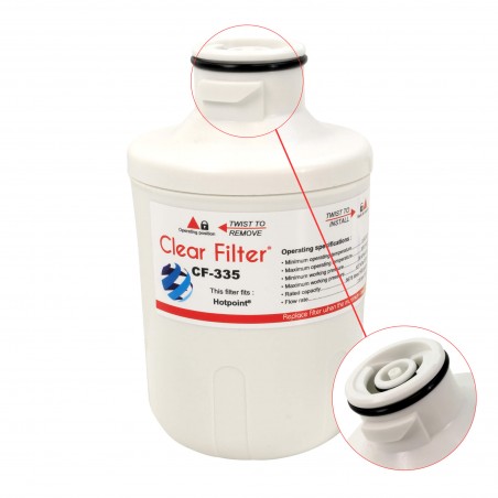 Filtre Clear Filter® C00300448 CF-335 compatible Hotpoint® / Frigidaire® / Caple®