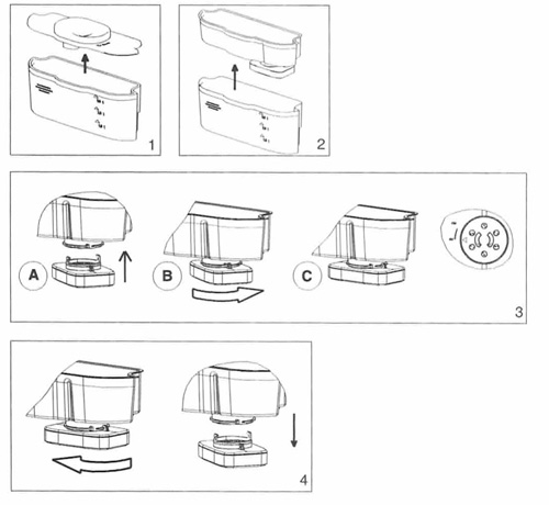 Mode d'emploi filtre frigo GRV001 - GRV002